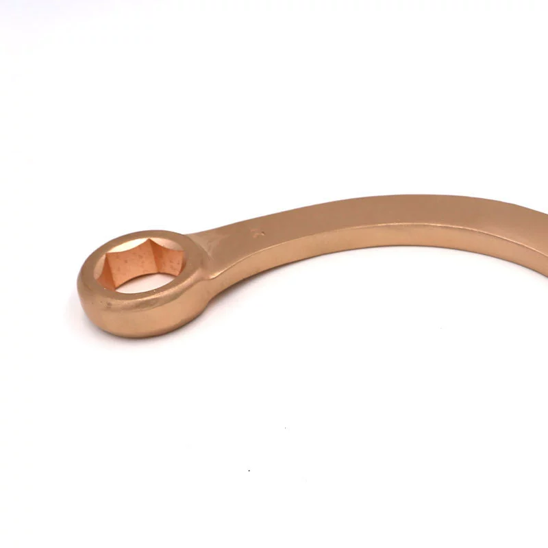 Dimension brand explosion-proof tools beryllium bronze explosion-proof bent handle single-head hexagonal wrench non-magnetic non-sparking tools