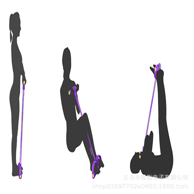 Pedal tensión equipo de ejercicios abdominal doméstico cuerda de tensión abdominal