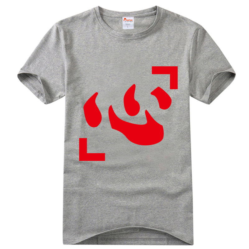 A tiempo completo cazador camiseta anime ropa periférica nitro presidente mismo estilo japonés hombres y mujeres casual más tamaño manga corta verano