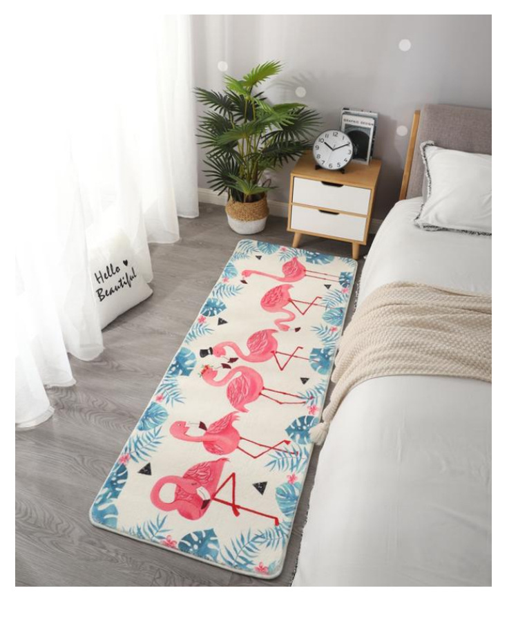 北欧仿羊绒地毯地垫,民宿酒店地毯,茶几沙发地毯,客厅卧室床边满铺柔软地毯