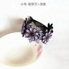 Double-layer hairgrip, hair accessory, hairpins, Pilsan Play Car, flowered