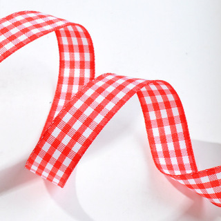 Yao Ming Plaid cinta hecha a mano DIY cinta regalo material de embalaje 2,5 cm Plaid banda accesorios para el cabello material decorativo