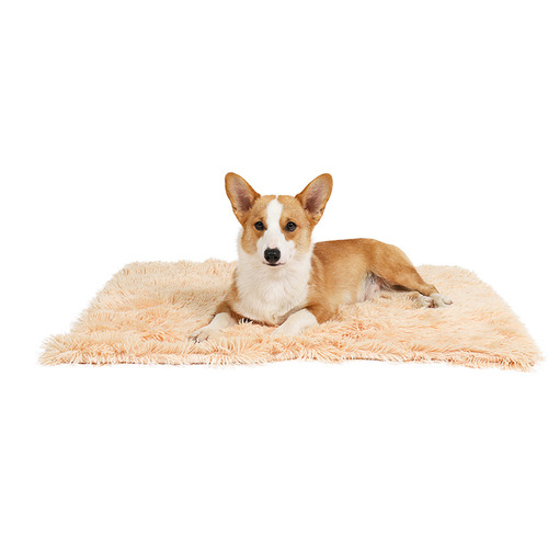 Fleece Pet Mat Double Layer Pet Blanket Golden Retriever Small Medium Large Dog Mat Cat Blanket
