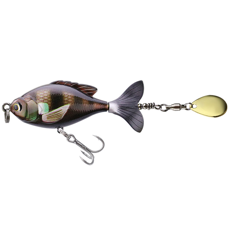 Floating Minnow Lures Hard Baits Spinner Baits Fresh Water Bass Swimbait Tackle Gear