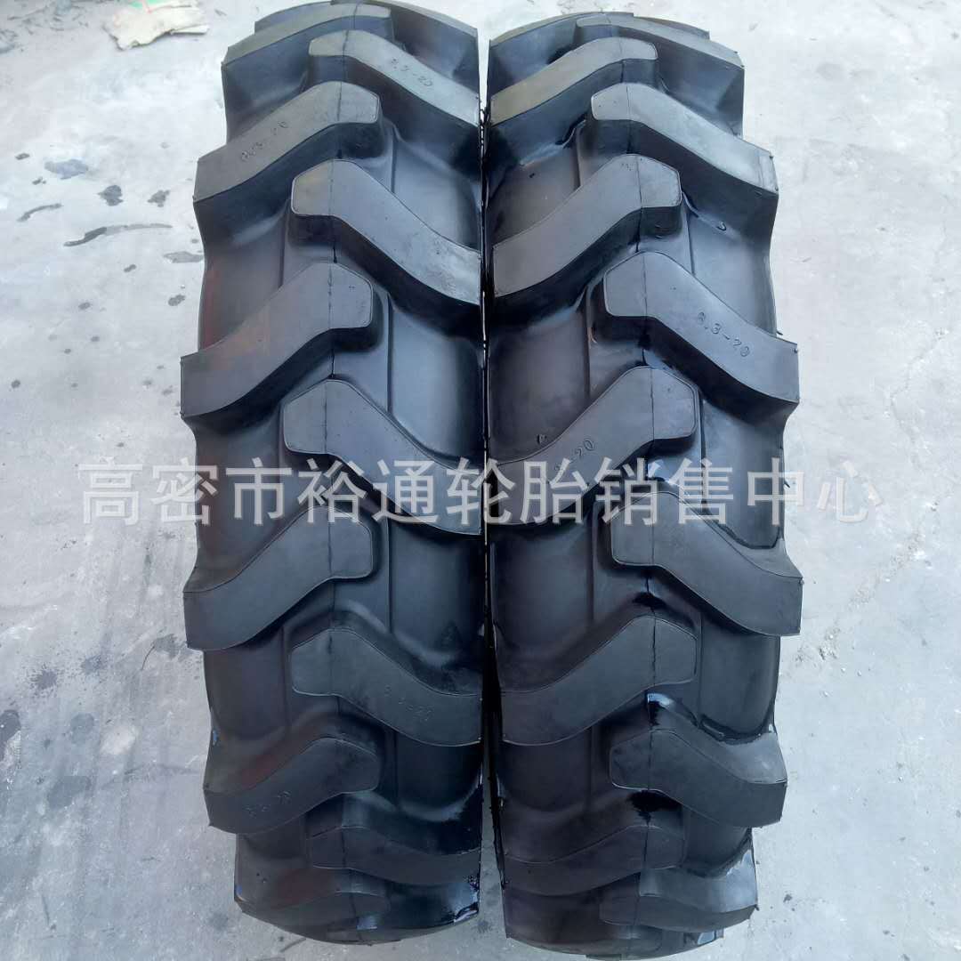 农用拖拉机轮胎8.3-20 7.5-16 R-1人字抓地虎轮胎9.5-24-28-32-38