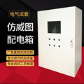 新款配电箱仿威图GE箱 冷轧钢板自动化控制电控柜非标定制