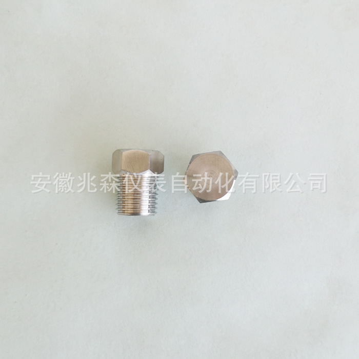 304不锈钢堵头丝堵 2分 NPT1/4遮头