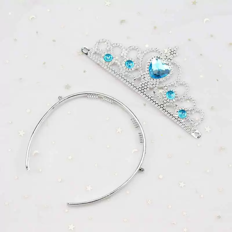 Детская Корона принцессы Корона Ободок для волос Замороженная Корона Детская Корона Персик Сердце Корона День рождения девочки