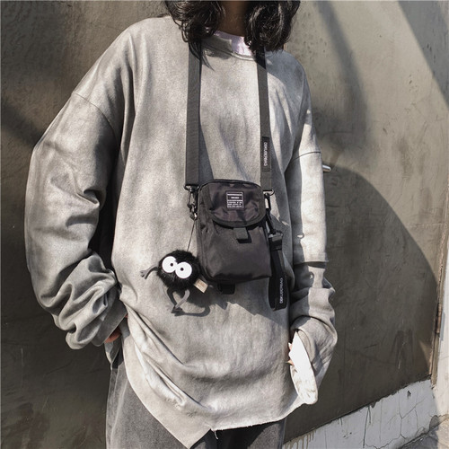 Mobile phone small bag ins bundy shoulder bag female hip hop street style simple shoulder crossbody bag mini shoulder bag