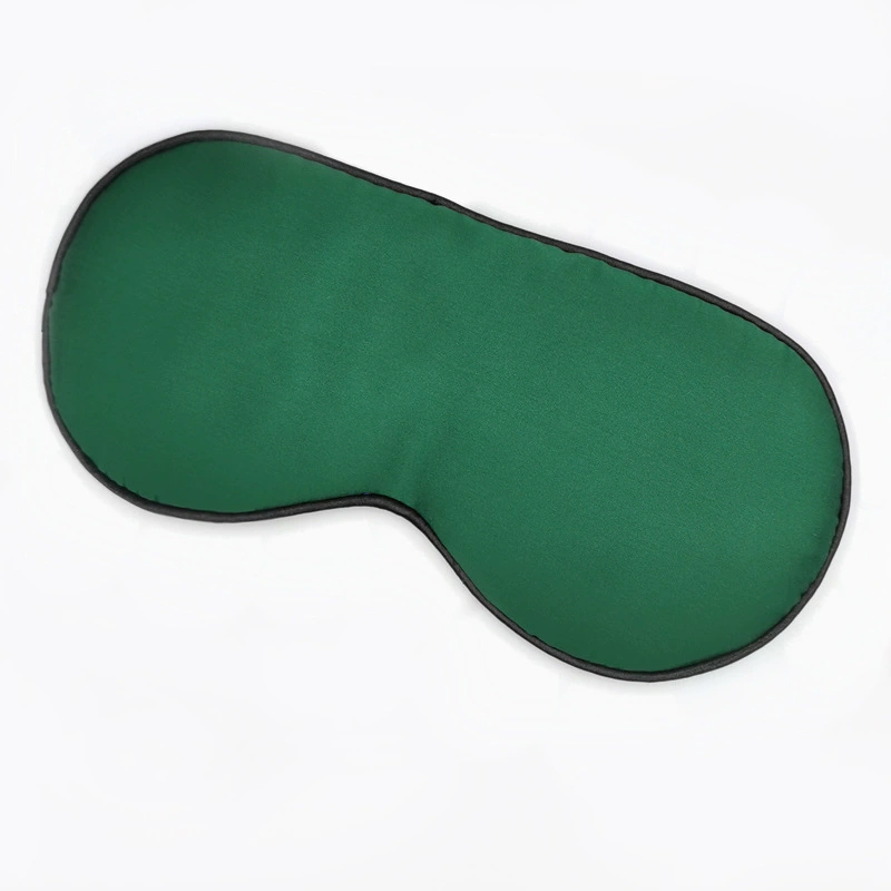 Silk double-sided sleep mask, with embroidery, eyes protection