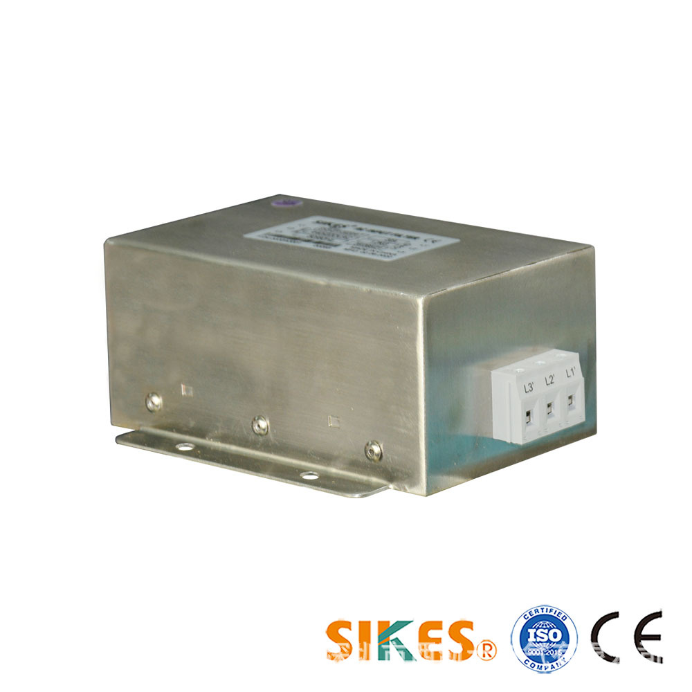 三相输出滤波器, 20A, EMI/EMC滤波器，变频器输出端干扰抑制