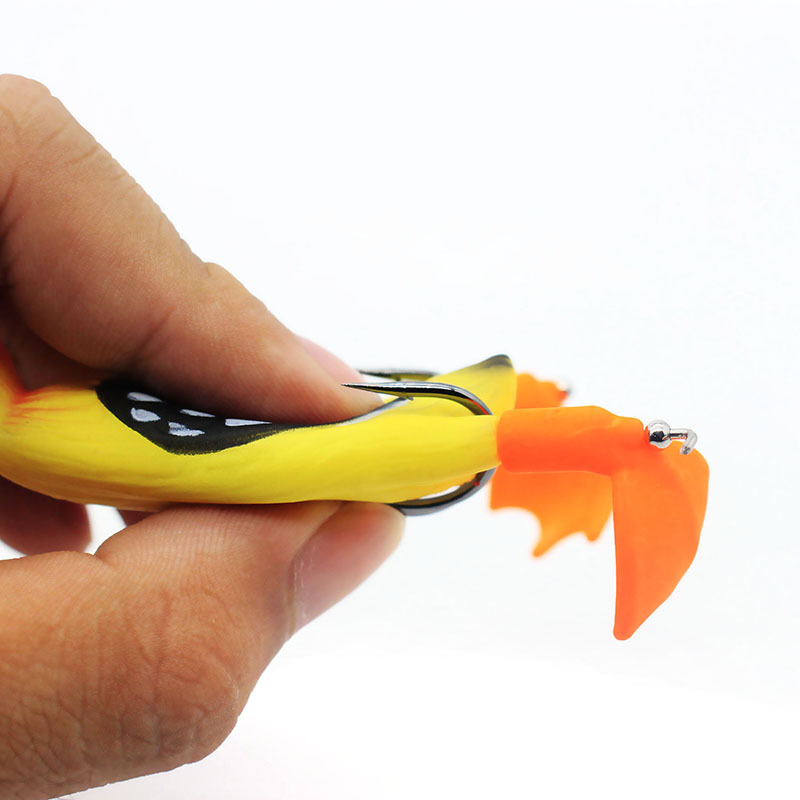 Soft Duck Fishing Lures 60mm 15g Soft Baits Bass Trout Fresh Water Fishing Lure