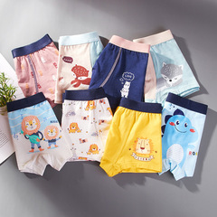 Children's underwear wholesale children's underwear boys pure cotton boxer cartoon middle and older children student boy boxer shorts summer