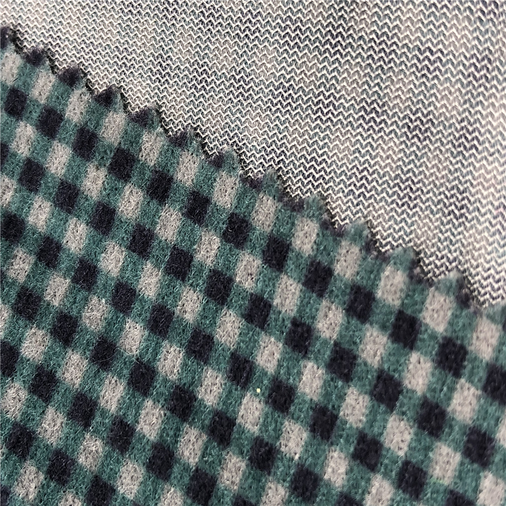 销售全涤纶边纶布 圈绒拉毛布 运动服领子布