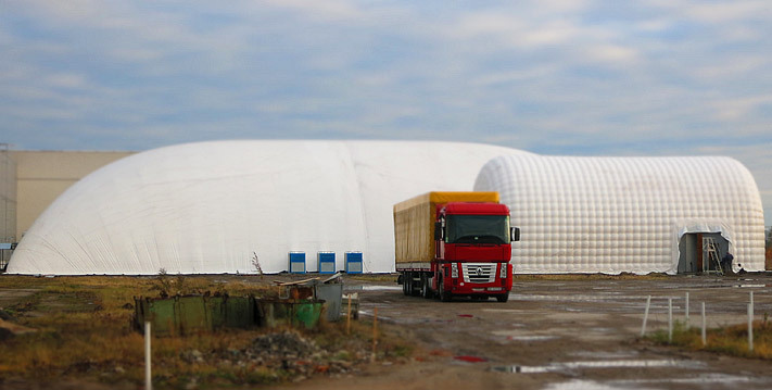 厂家直销 气膜粮仓 充气膜建筑 充气膜结构 工业仓储