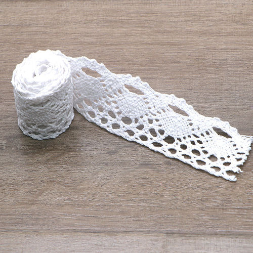 4CM Sunflower Cotton Edge Embroidery Floss Machine-Woven Sunflower Supplementary Edge Curtain Home Textile Accessory