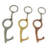 Brass golden metal keychain, universal elevator