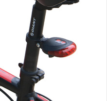自行车灯激光尾灯平行线警示尾灯山地车自行车配件骑行装备自行车