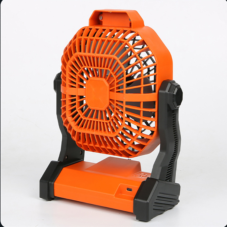 工廠跨境X20便攜12V戶外USB充電寶露營野營帶燈風扇