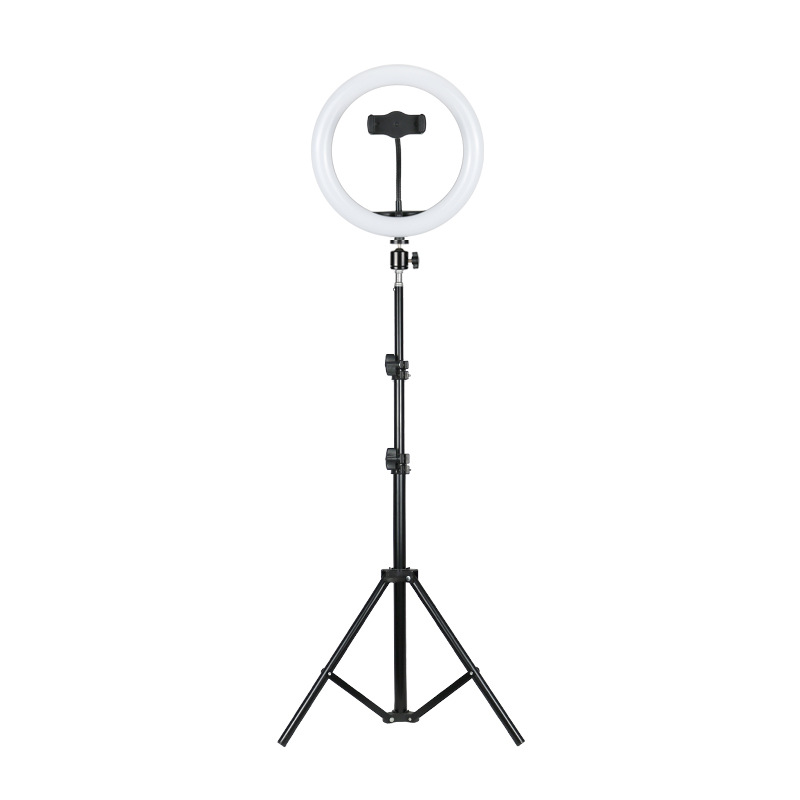 Soporte de tarjeta de sonido de teléfono móvil Luz de relleno de belleza soporte de almacenamiento retráctil de piso de luz de relleno de Y-30 teléfono móvil en vivo