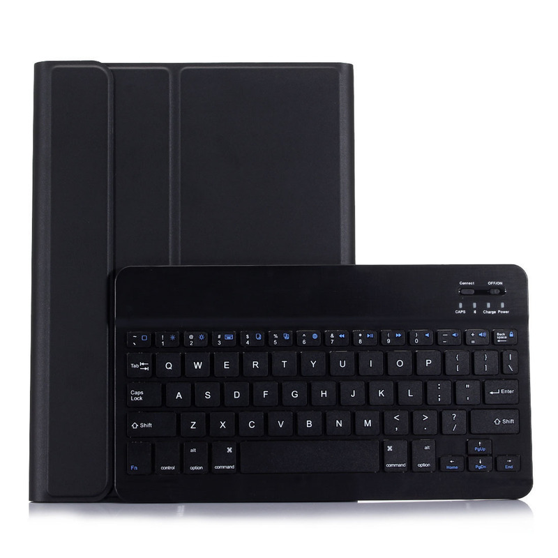 Factory direct ipad air/air2/pro9.7/2017/2018 Bluetooth keyboard leather case detachable keyboard
