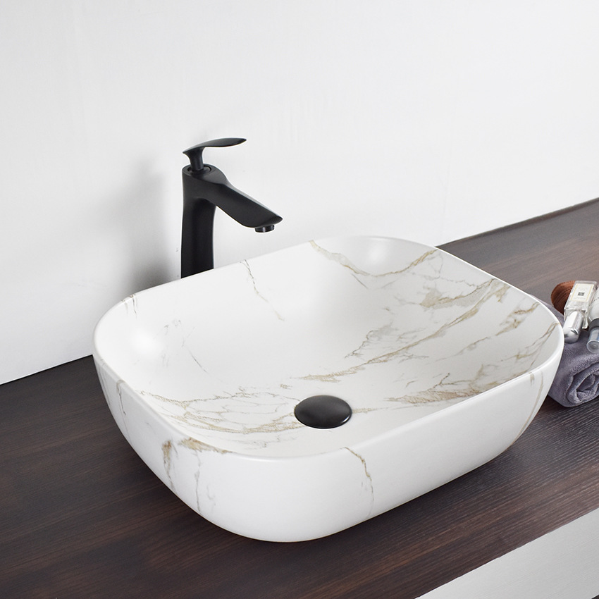 undercounter ceramics Wash basin Marble European style Washbasin TOILET Basin Art Basin White Jazz Matte