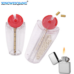 Bulk wholesale firestone and wick set, kerosene lighter universal accessories sandpaper lighter firestone accessories