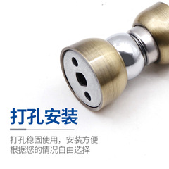 Door Block Indoor Wall Suction Stainless Steel Floor Magnet Wooden Door Invisible Ultra Short Door Magnet No Drill Anti-Collision Mini Door Magnet