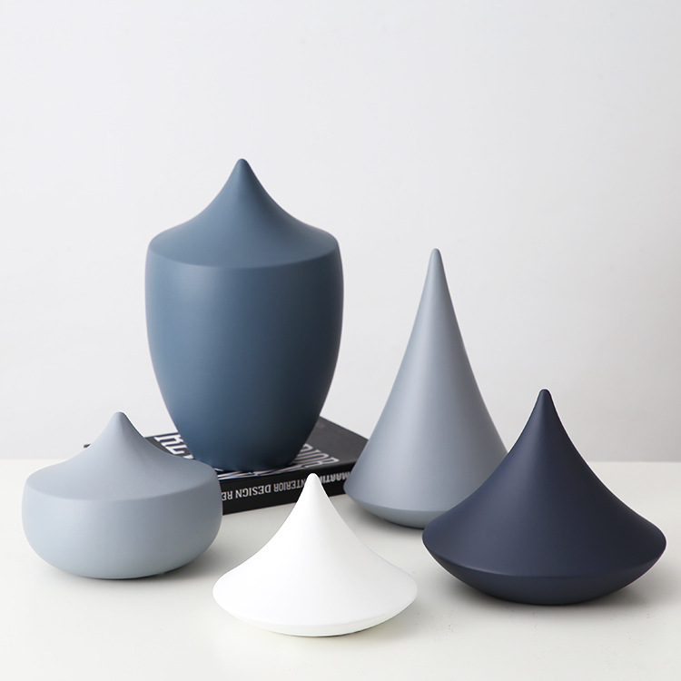 Modern geometric ceramic creative decorations for living room for…