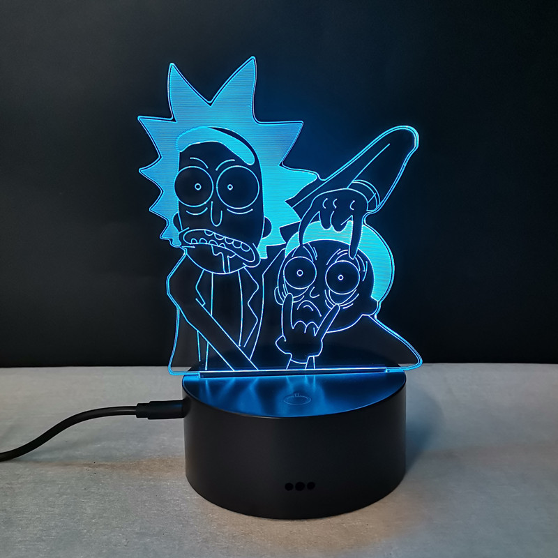 Rick and Morty Night Light 3