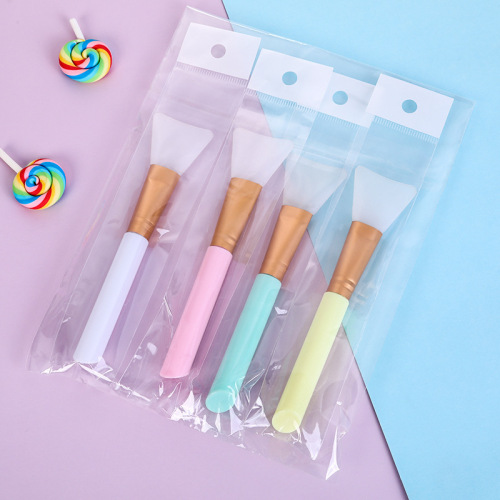 Mask Brush Silicone Mask Brush Soft Head Beauty Brush Beauty Tools Mask Adjuster Stick Set Silicone Makeup Brush
