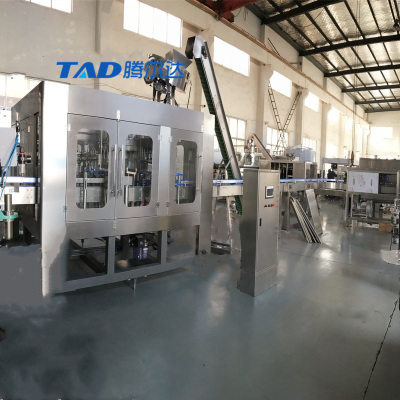 腾尔达厂家生产玻璃瓶白酒灌装机全自动液体灌装机玻璃瓶灌装设备