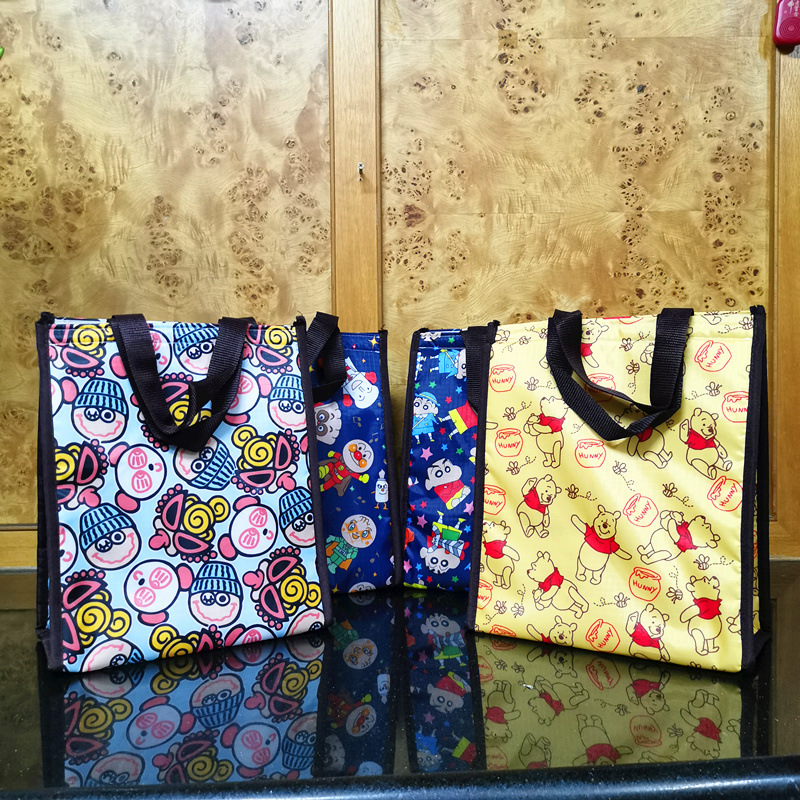 韩版保温包加厚铝箔保温袋手提便当包卡通便携饭盒袋防水保冷袋