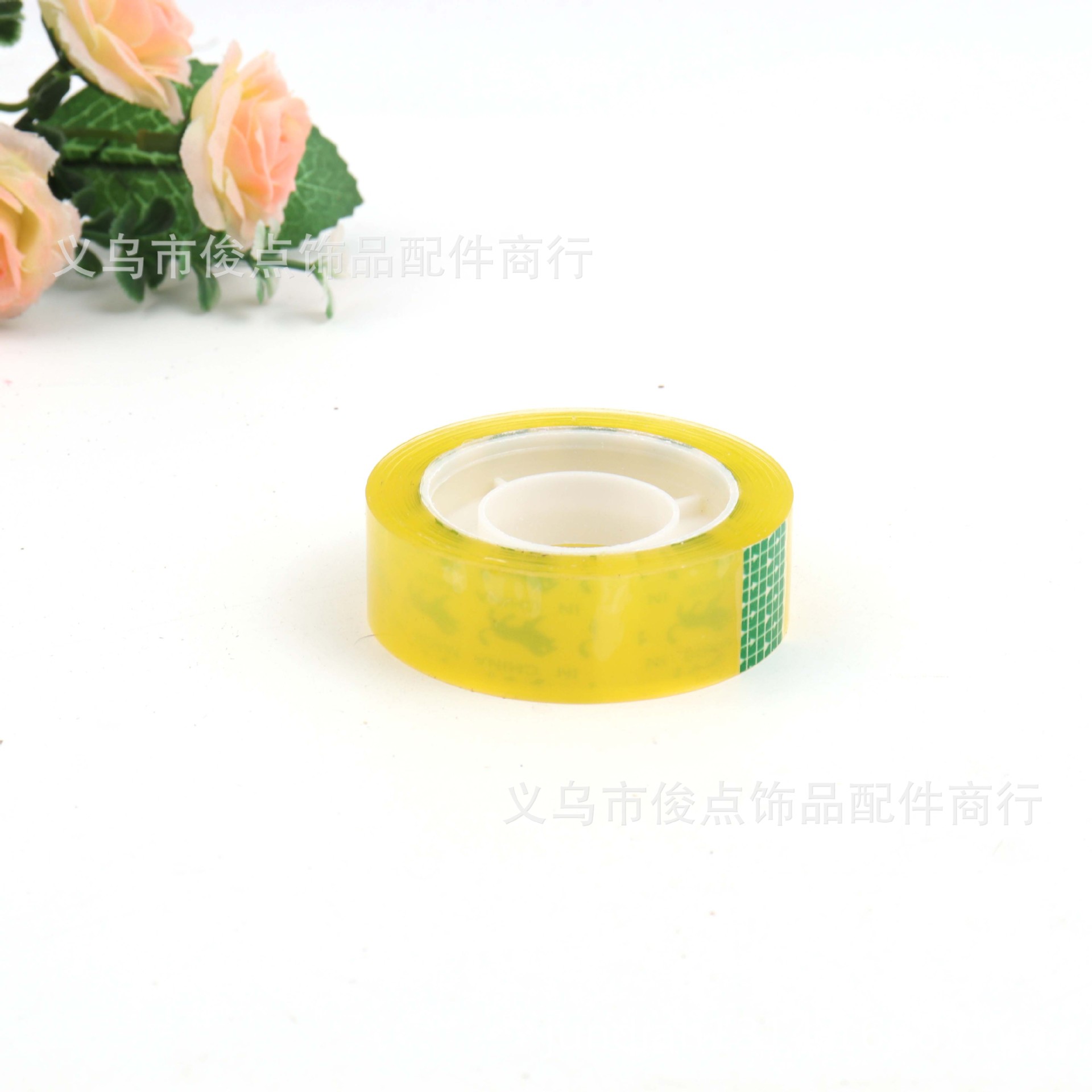 一元店日用百货 学生透明胶布 6个透明打包胶带地摊超市货源批发