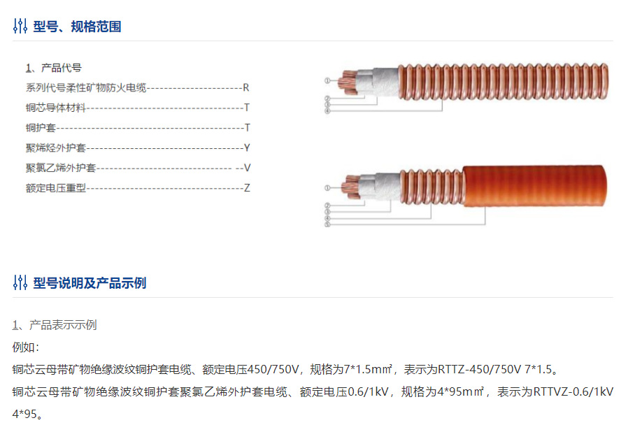 华远高科RTTZ柔性矿物绝缘防火电缆YTTW、BTTRZ铜管防火电缆-阿里巴巴