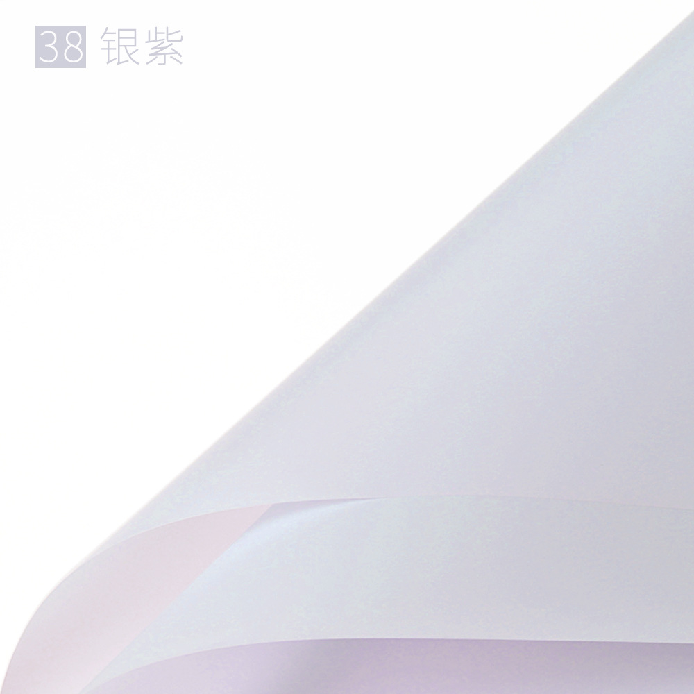 Flower Party Factory al por mayor papel mate de color sólido translúcido papel de embalaje de flores papel de embalaje de flores floristería papel de material de embalaje