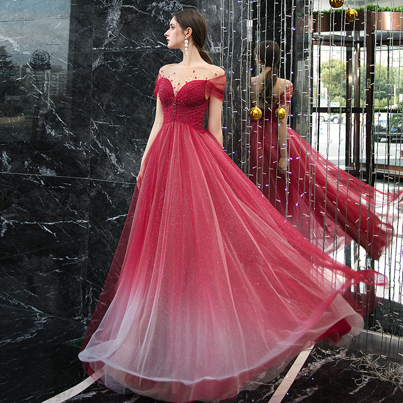 open lace back dress Purple Elf Fantasy Dress - Golden Rome Greek Goddess - Fairy Evening Dress main image 1
