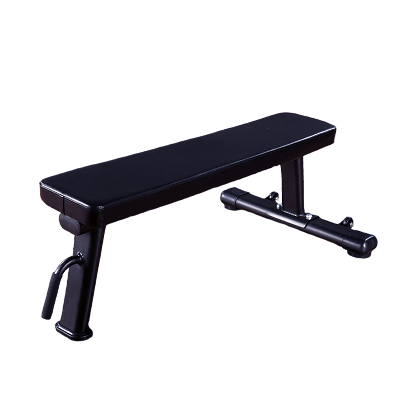 Profesional comercial multi-funcional de la aptitud plana de levantamiento de pesas silla auxiliar mancuerna de empuje plano entrenamiento abdominal Silla de construcción muscular equipo de la aptitud