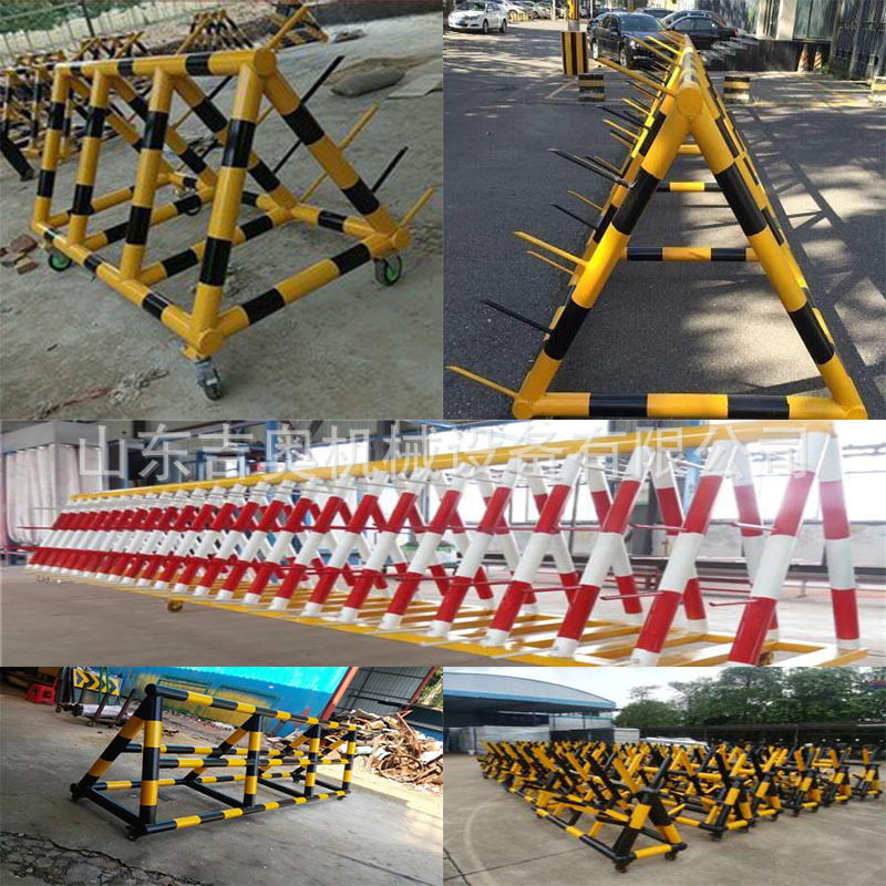拒马路障移动护栏学校门口挡车护栏隔离栏路障拒马挡车拒马