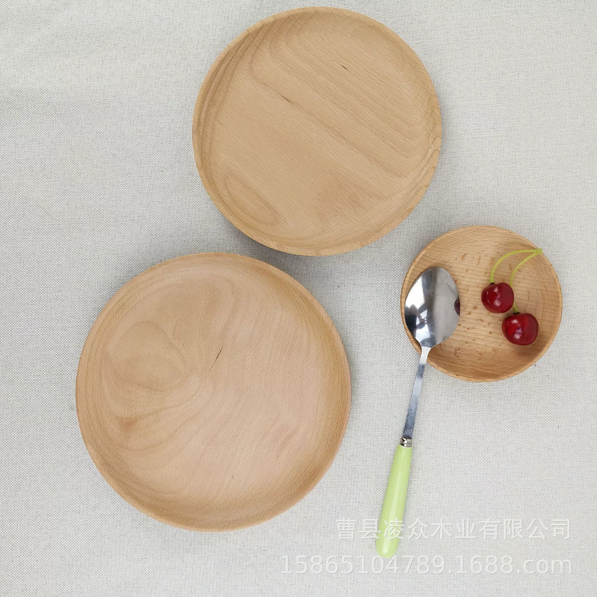 Бытовой круглый поднос из цельного дерева поднос для стейка поднос для спагетти деревянный поднос для фруктов и овощей обеденный поднос для оптовой продажи