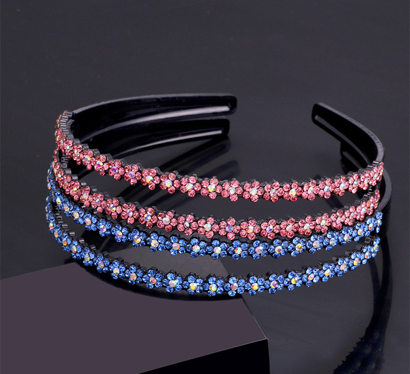 双排水钻黑发箍 蝴蝶结发箍 头箍批发