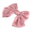 Brand hairgrip with bow, elegant hairpin, Korean style, internet celebrity