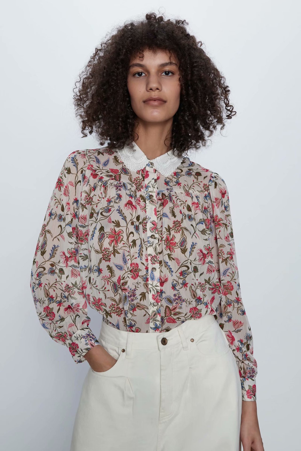 Chemisier en Polyester - Ref 3429595 Image 1