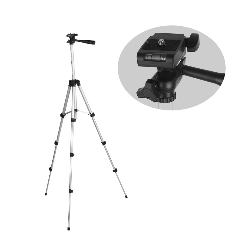 厂家供应SM-3110A 铝管三脚架 带水平珠 可伸缩升降铝管三脚架
