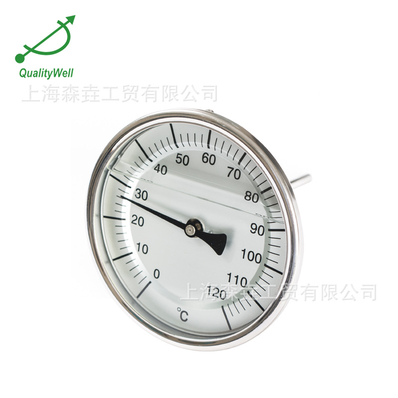 ����ֱ��100mm�����ͳ����/���ͷ���˫�����¶ȼ� �����ȼ�IP65