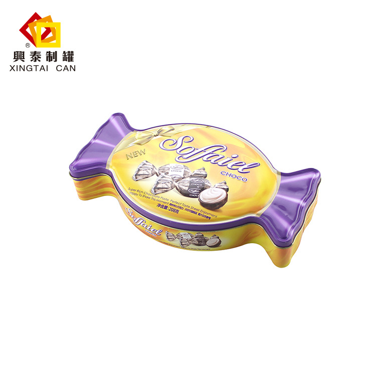 兴泰制罐卡通造型饼干包装盒 异形曲奇糖果盒马口铁可批发空盒