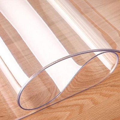 工廠直銷跨境PVC透明桌布防水防油軟玻璃水晶免洗隔熱墊台布餐墊