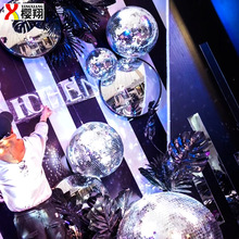 镜面玻璃反光球 酒吧KTV马赛克镭射旋转灯光球 包厢暖场娱乐球