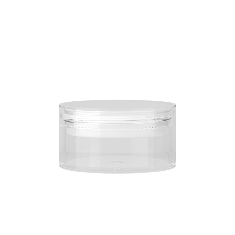 50g caja de polvo suelto transparente (con soplo) herramientas de belleza portátiles de viaje cosméticos caja de sub-embalaje materiales de sub-embalaje