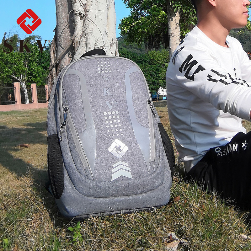 新款背包户外大容量学生书包男士休闲双肩包简约时尚潮流外贸定制